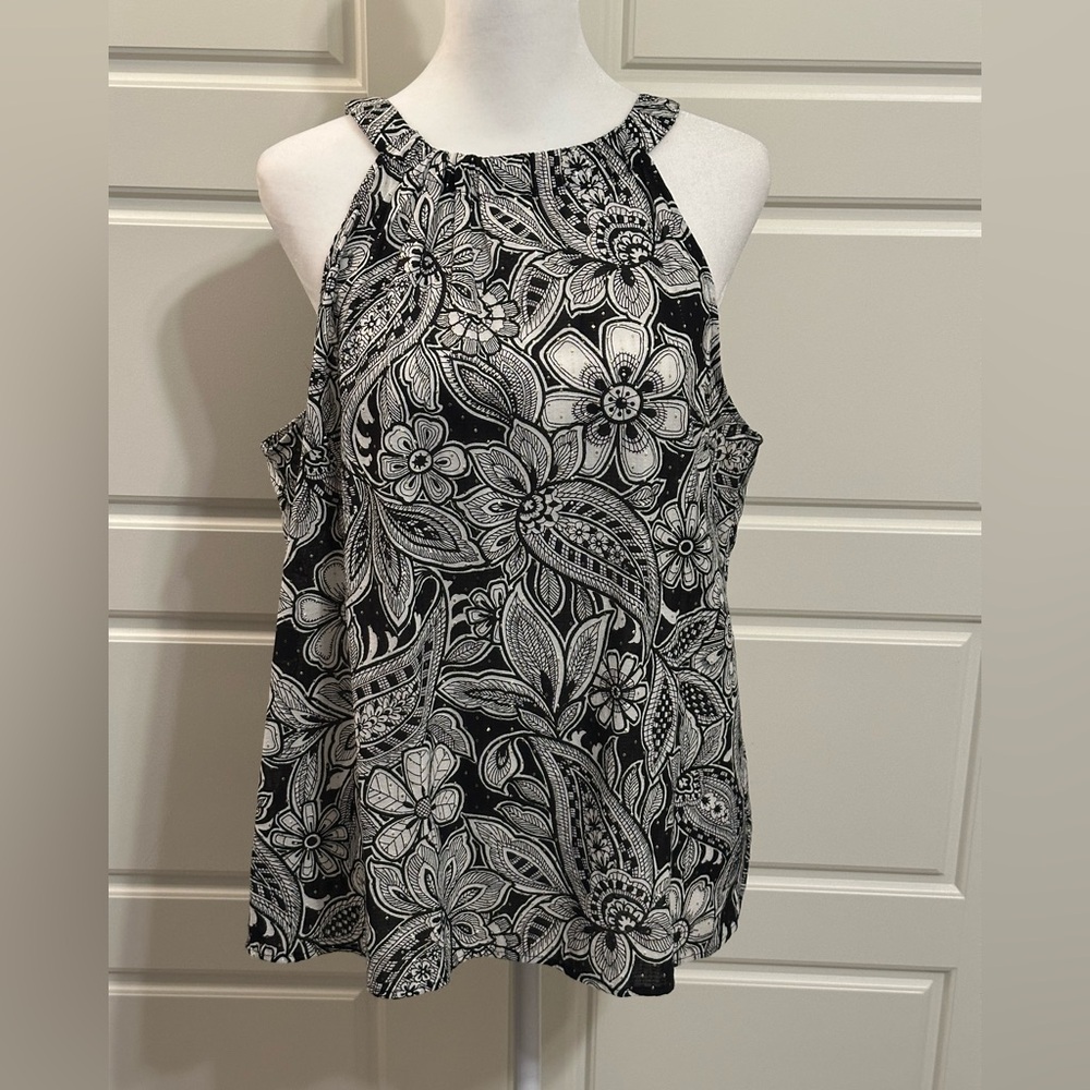 Talbots Paisley Halter Top - Picture 4 of 10